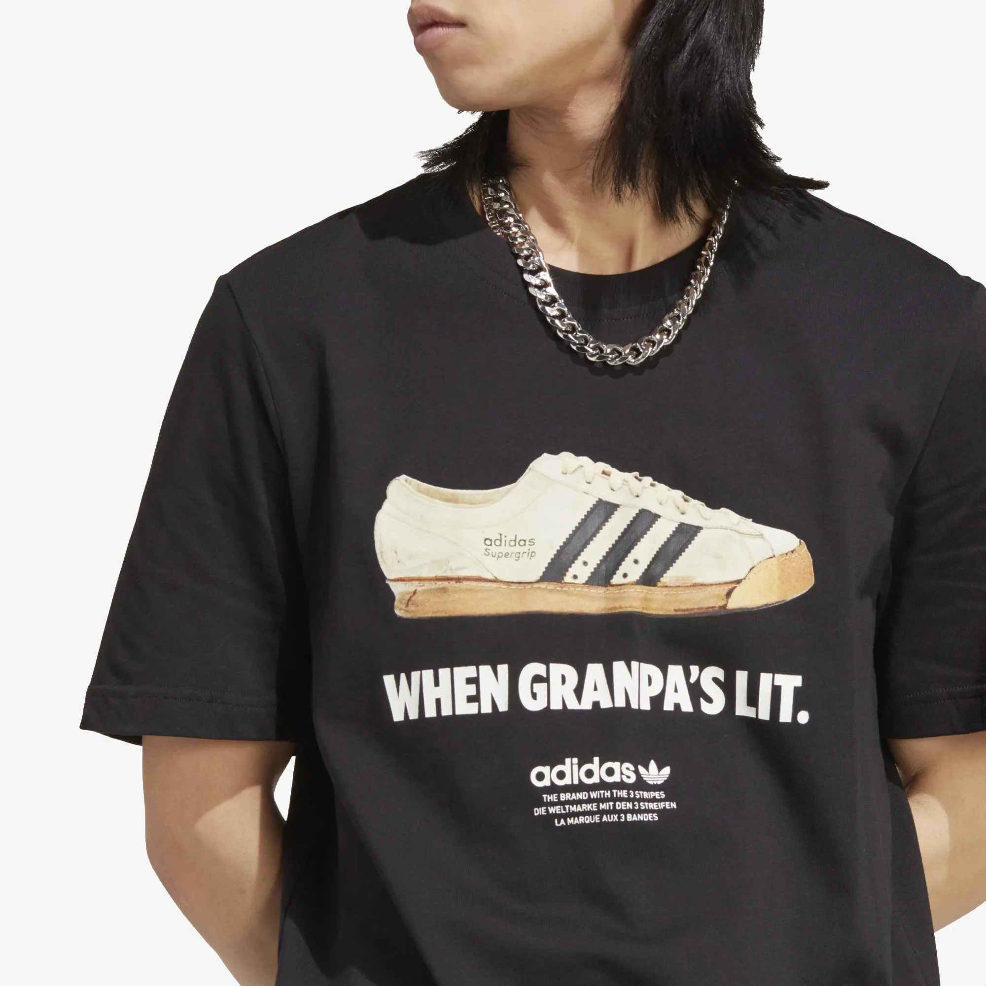 Adidas Originals | GRAPHICS NEW AGE TEE  { BLACK