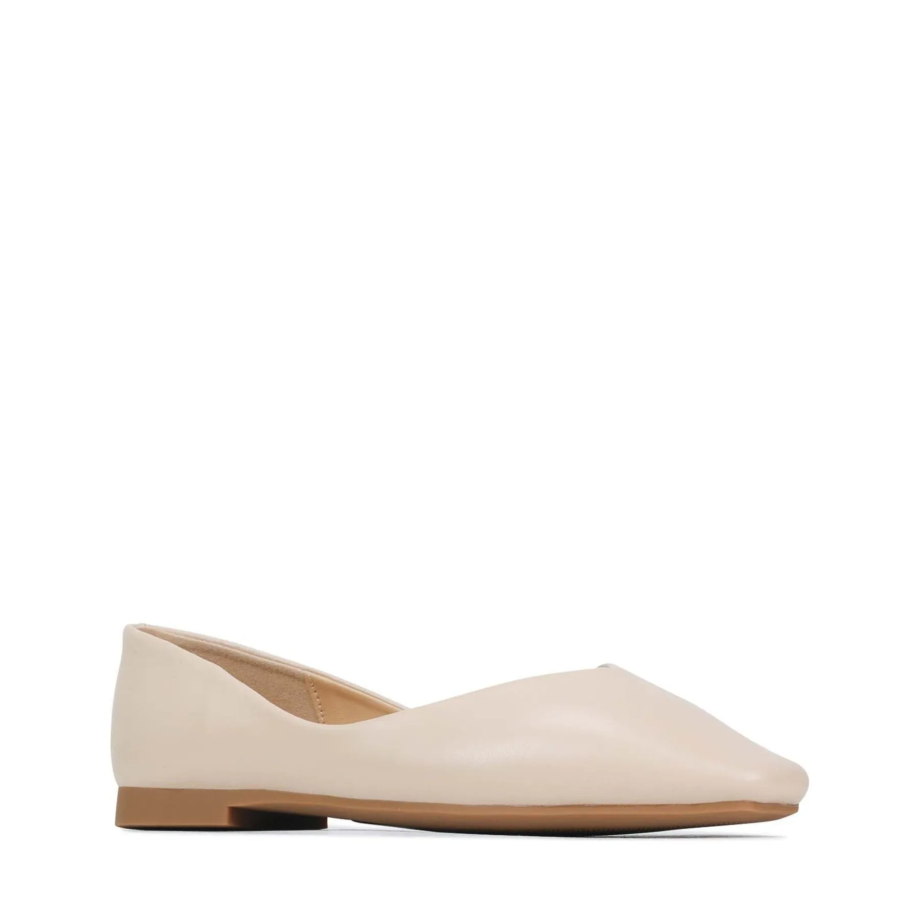 ADRIANA LEATHER BALLET FLATS