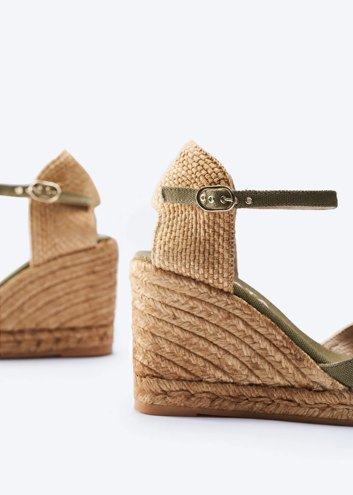 Aiguablava Limited Edition Canvas Espadrille Sandal Wedges