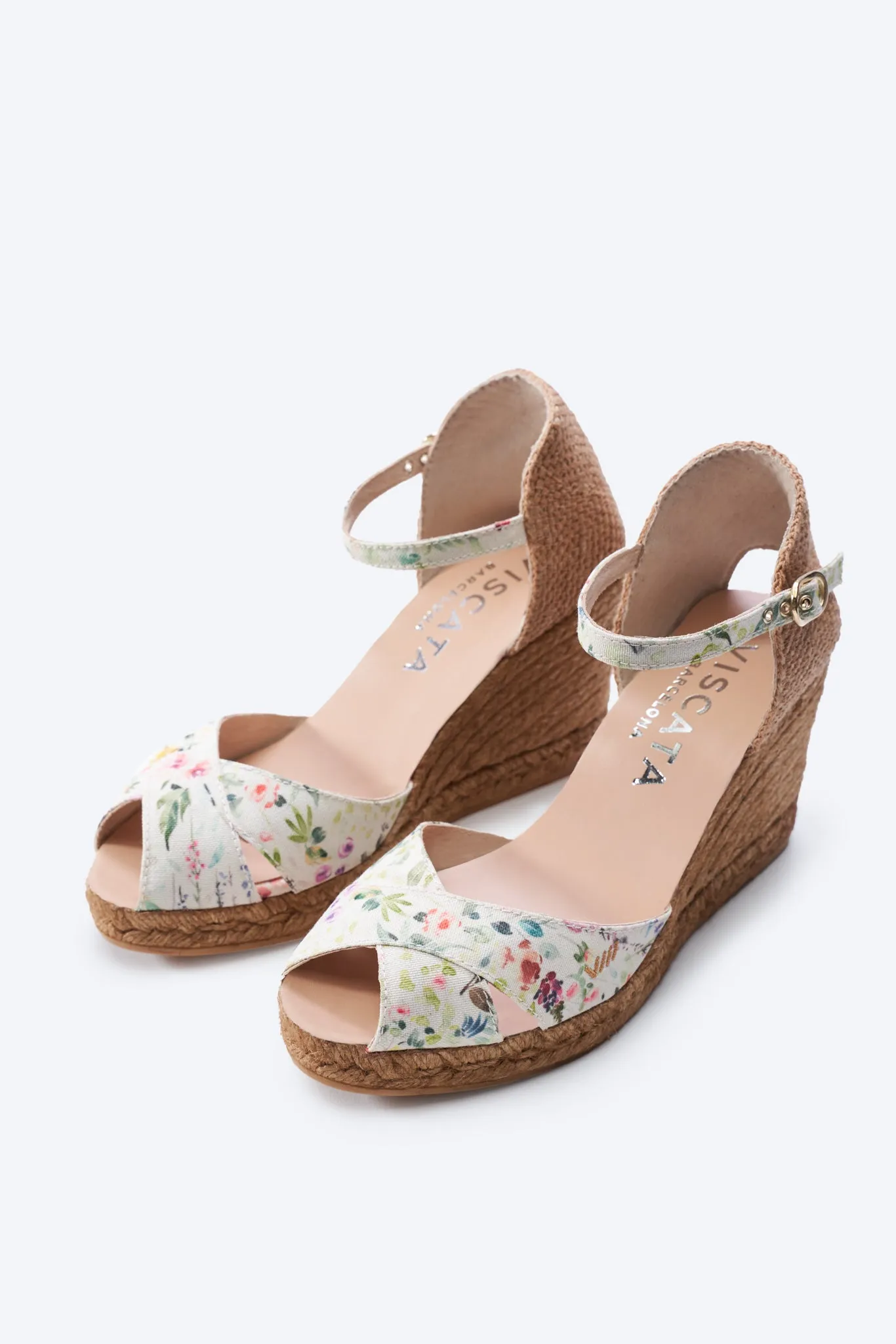 Aiguablava Limited Edition Canvas Espadrille Sandal Wedges