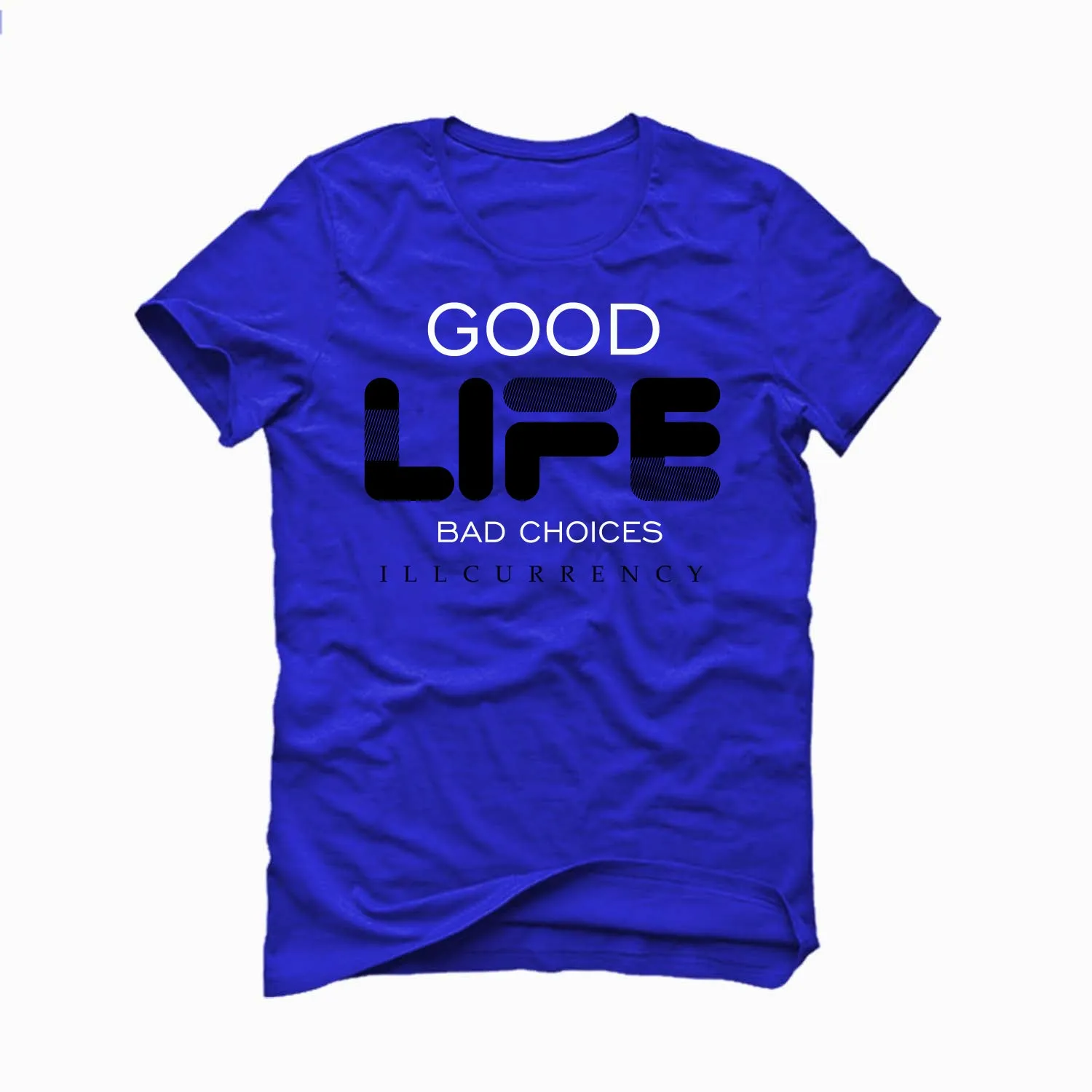 Air Jordan 2 Low Varsity Royal - Royal Blue T-Shirt (Bad Choices)