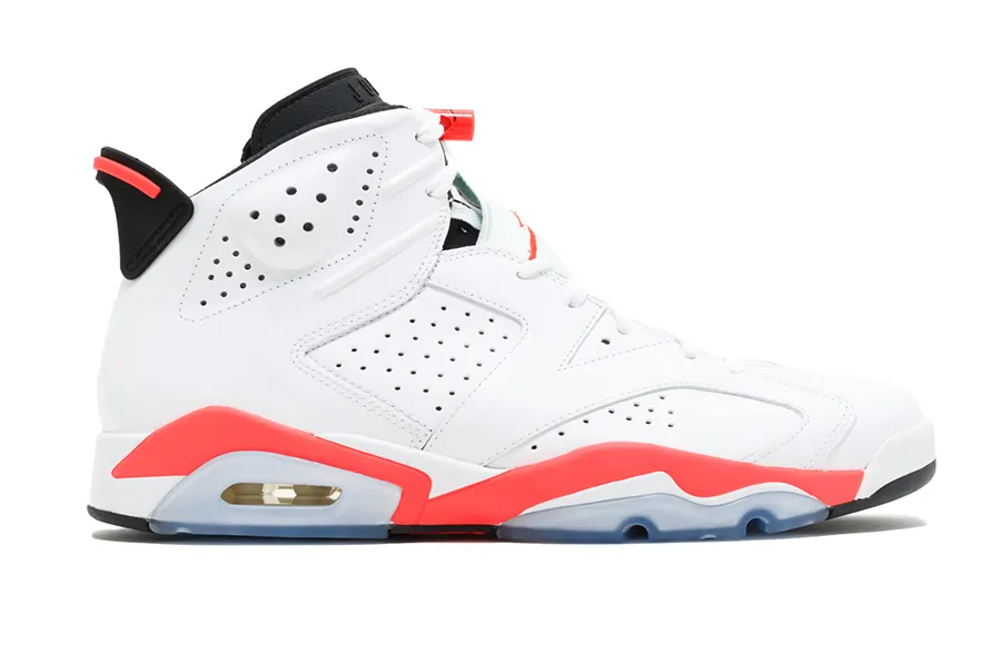 Air Jordan 6 Retro 'White Infrared' 2014 SKU 384664 123 - Authentic - New in Box