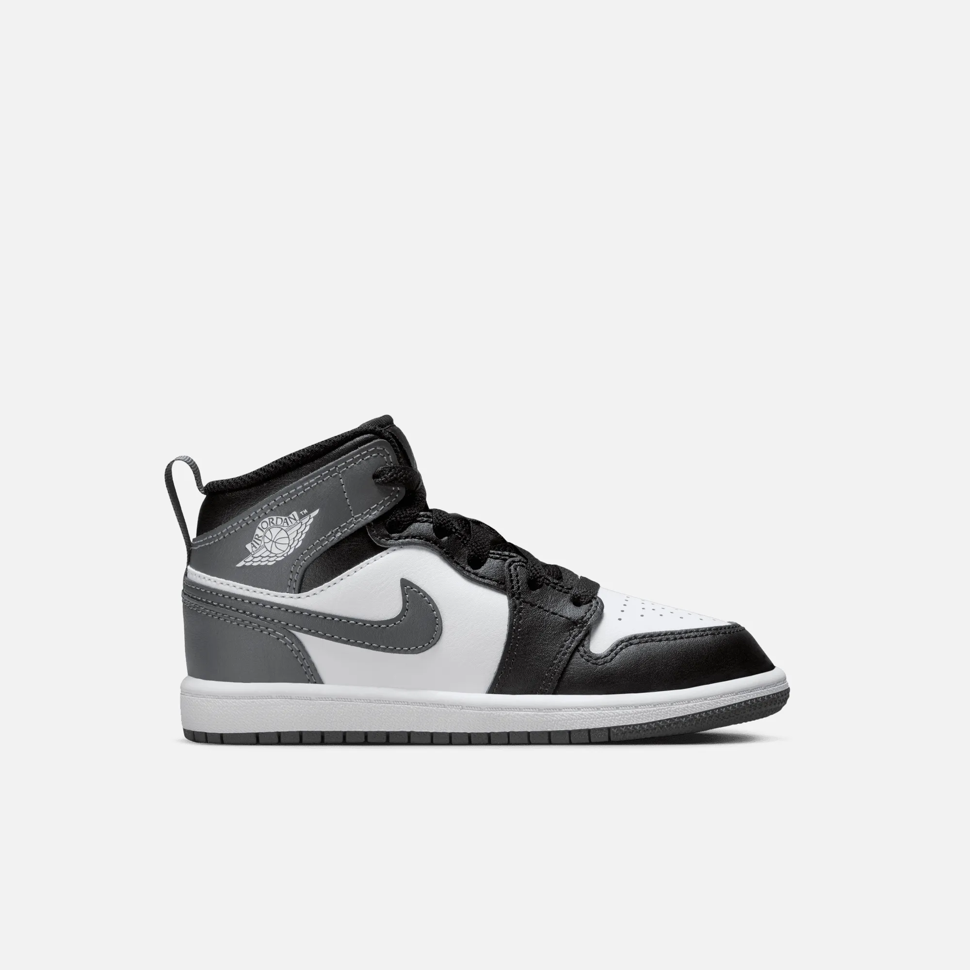 Air Jordan Kids' 1 Mid Iron Grey (PS)