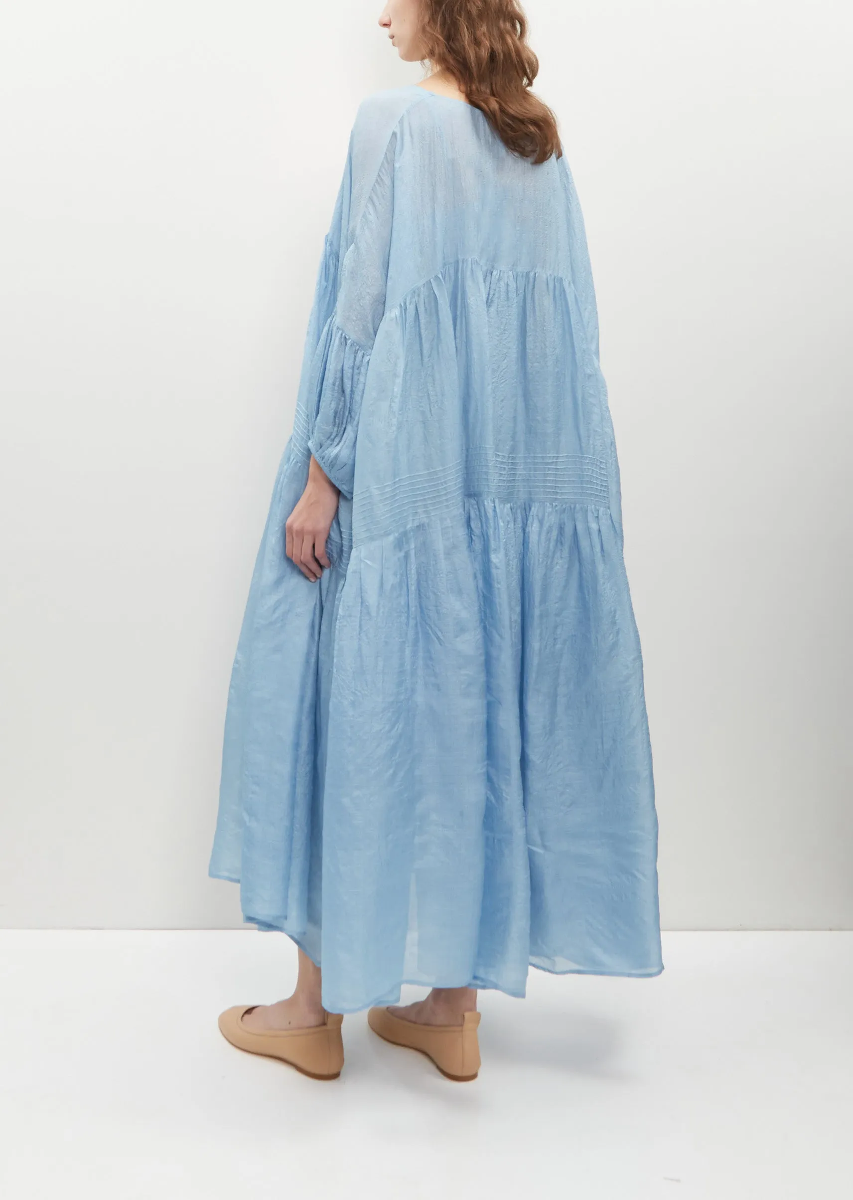 Airi Silk Tussar Maxi Dress