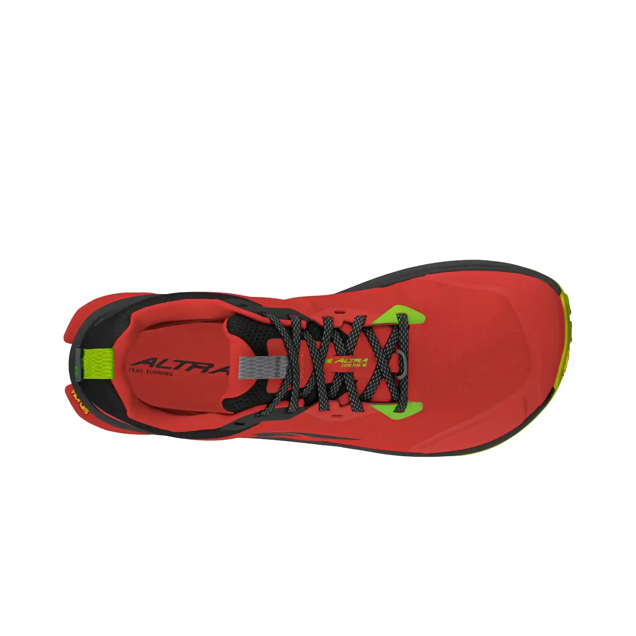 Altra Lone Peak 9  Mens Trail Running Shoe - Red