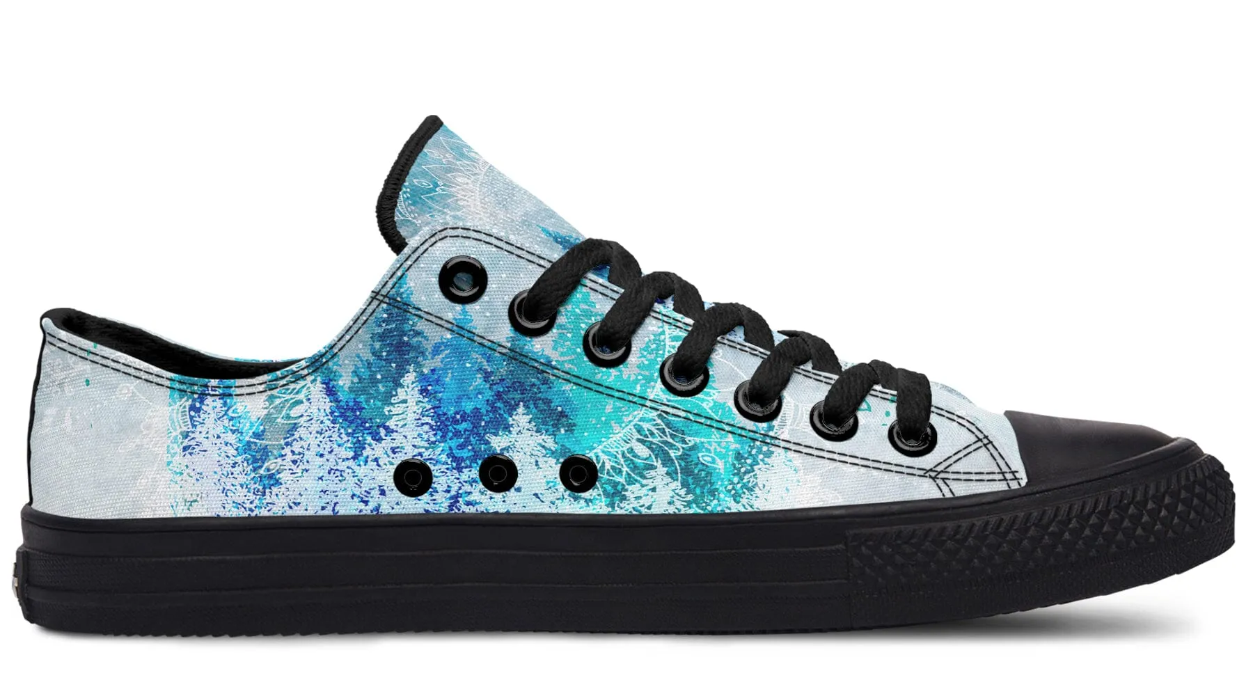 Among The Pines Mandala Low Top Shoes