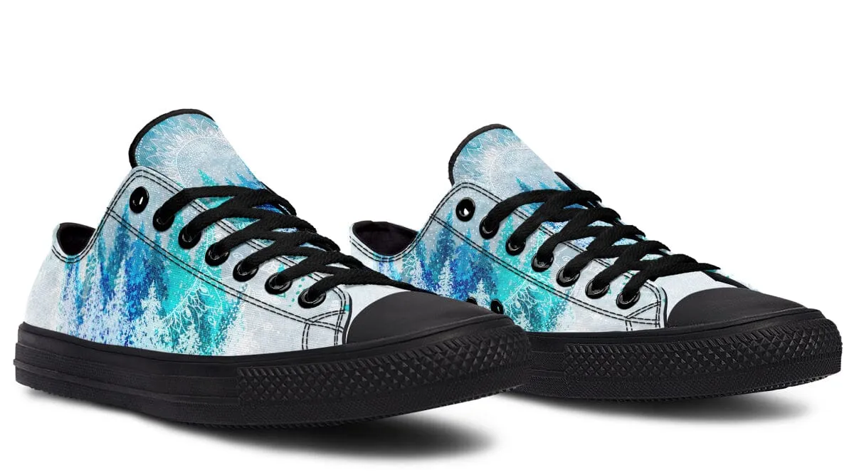 Among The Pines Mandala Low Top Shoes