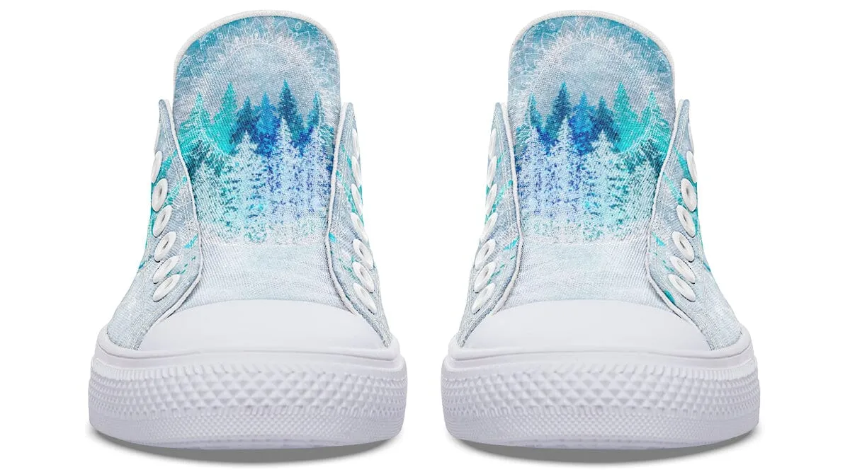 Among The Pines Mandala Low Top Shoes