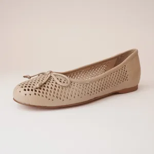 Appso Cafe Leather Ballet Flats