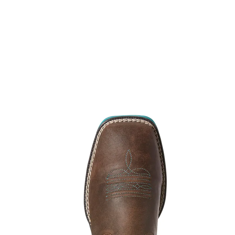 'Ariat' Women's 10" Anthem Western Square Toe - Java