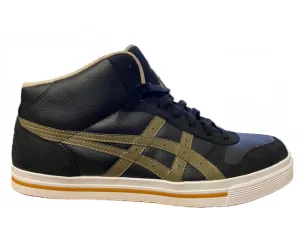 Asics scarpa sneakers da uomo Aaron HY529 9086 nero oliva