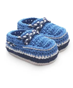 Baby Boy Crochet Booties