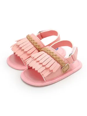 Baby Tassel Trim  Pre Walking Sandal