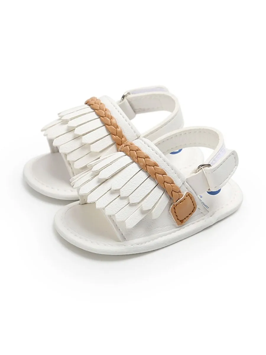 Baby Tassel Trim  Pre Walking Sandal