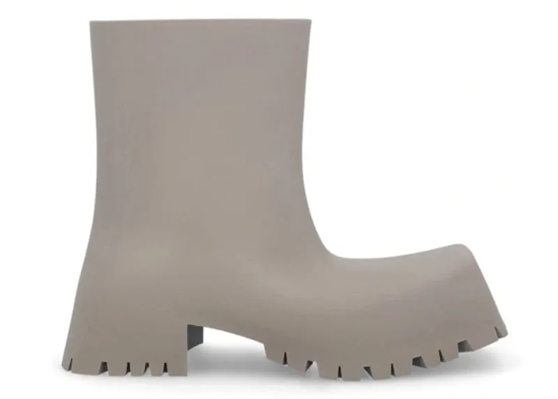 Balenciaga Trooper Rubber Boot Beige (Women'S)