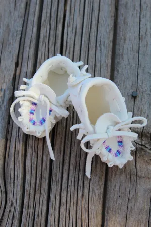 beaded baby moccasins, newborn baby moccasins