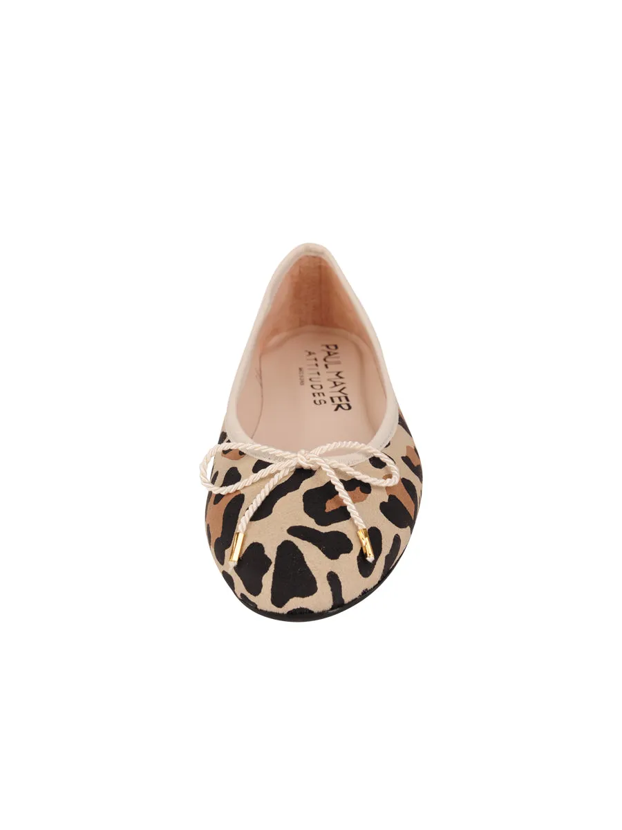 Bingo Jaguar Printed Ballet Flat