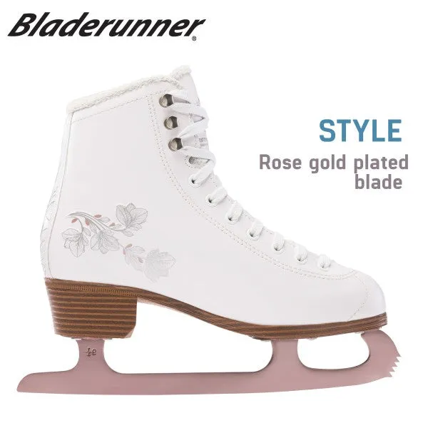 Bladerunner DIVA Women's Figure Skates - WHITE/ROSE GOLD - Sale