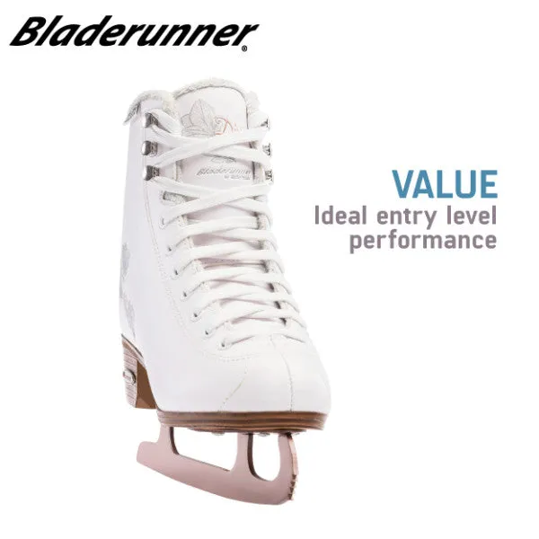 Bladerunner DIVA Women's Figure Skates - WHITE/ROSE GOLD - Sale