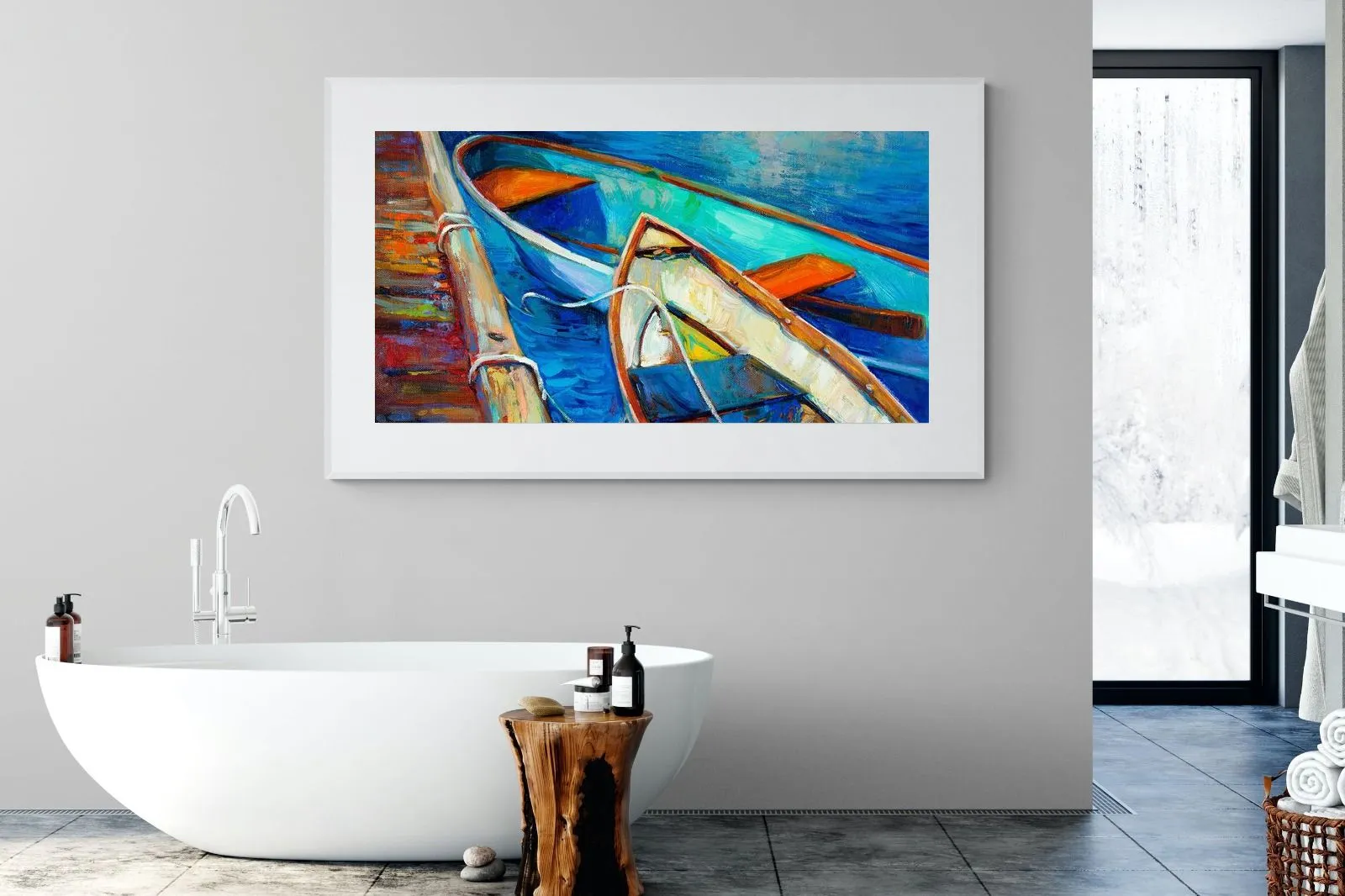 Boats on Canvas