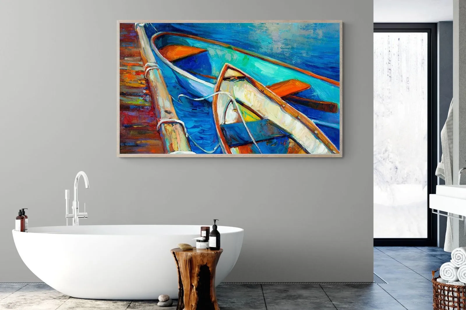 Boats on Canvas