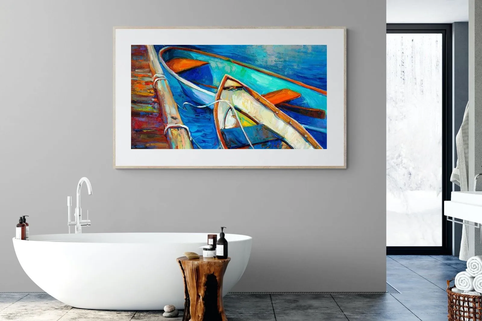 Boats on Canvas