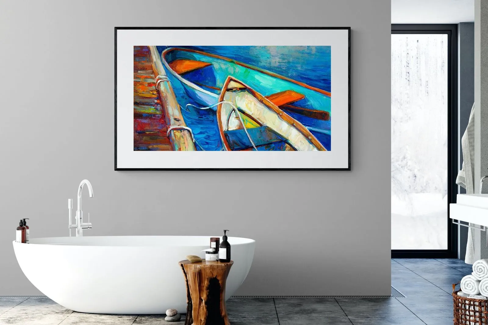 Boats on Canvas