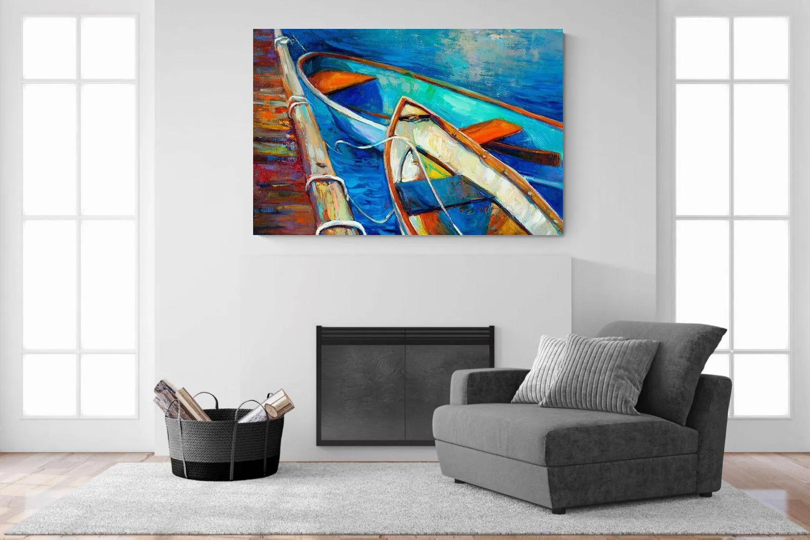 Boats on Canvas