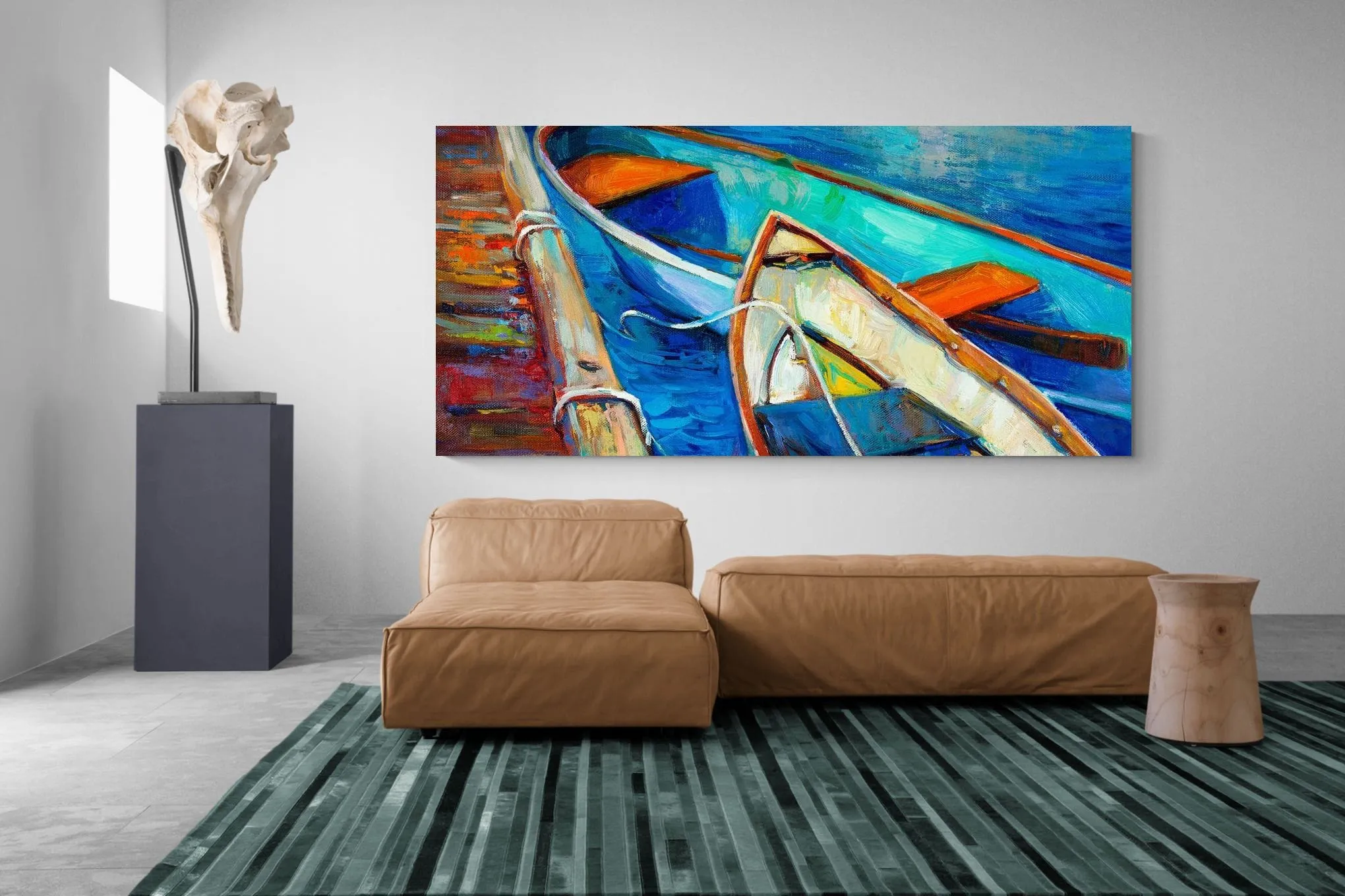 Boats on Canvas