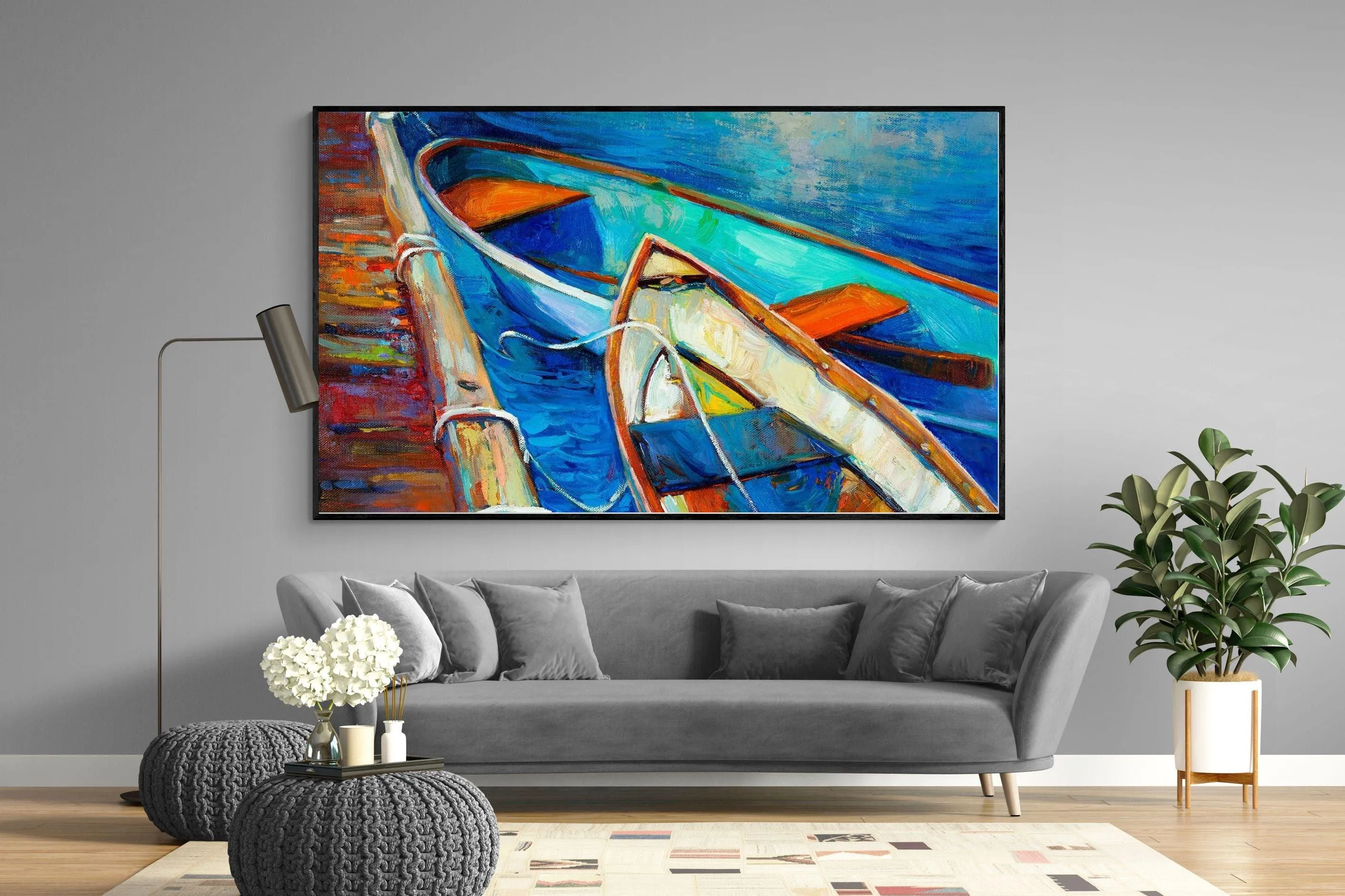 Boats on Canvas