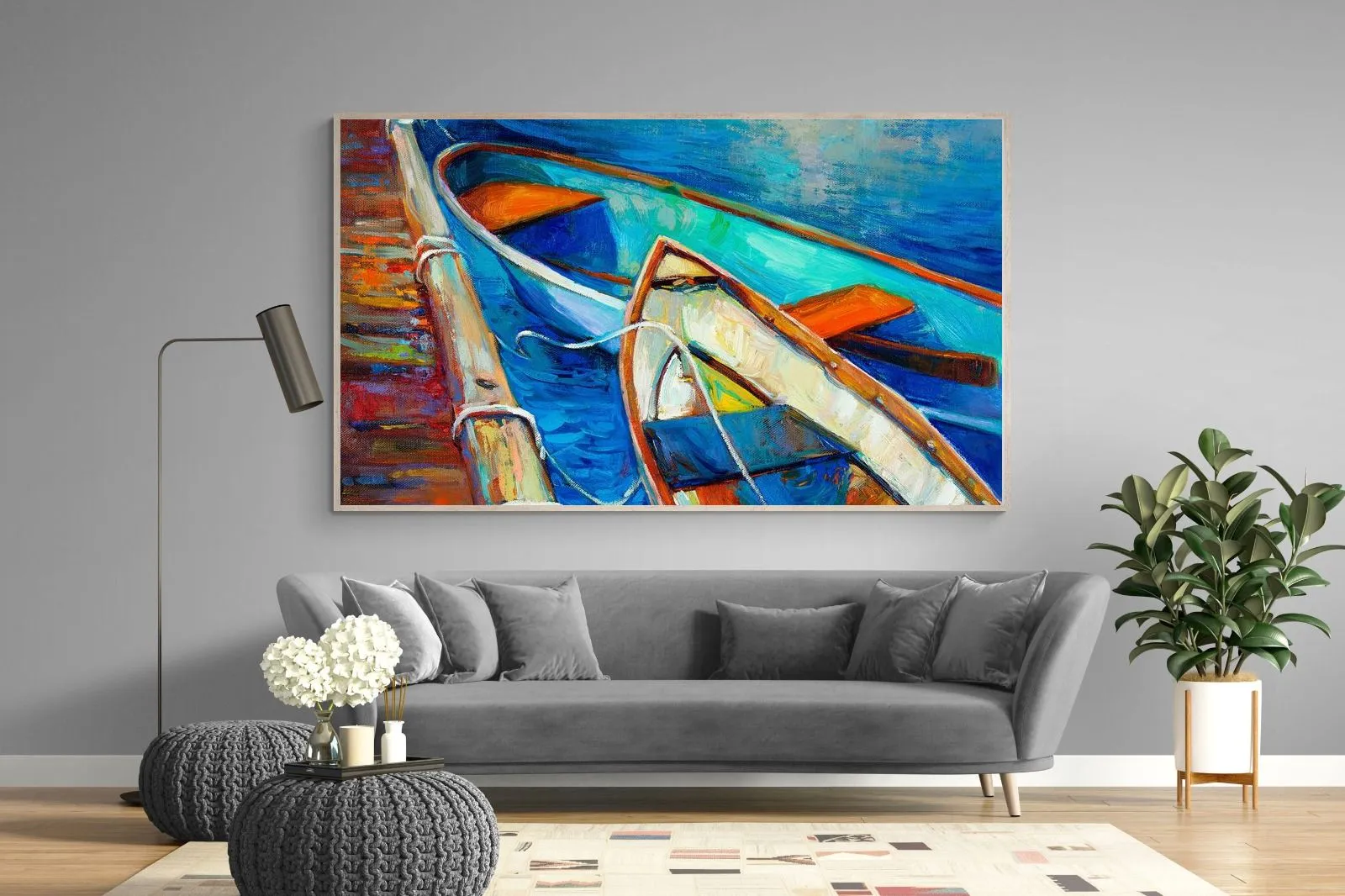 Boats on Canvas