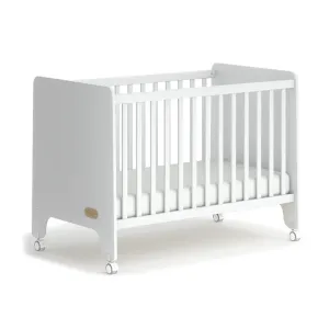 Boori Natty Compact Cot Only WHITE