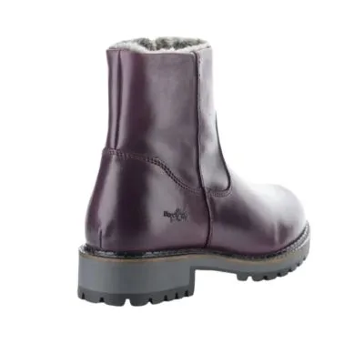 Bos. & Co. Calib Purple Waterproof Women's Ankle Boots