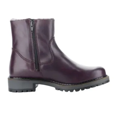 Bos. & Co. Calib Purple Waterproof Women's Ankle Boots