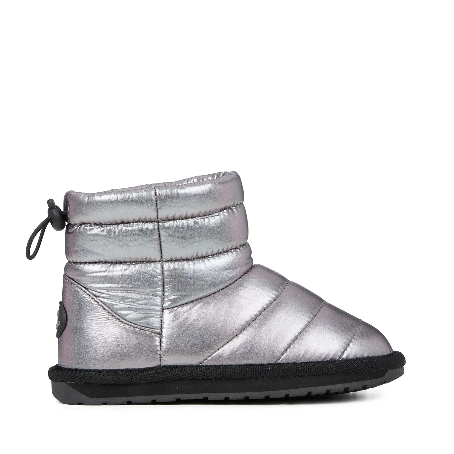 Briggs Kid's Puffer Boot - Metallic Silver