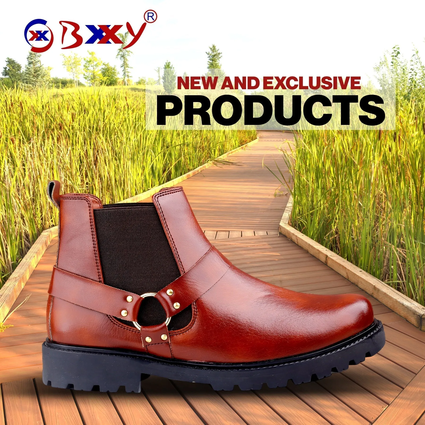 Bxxy's Men's Casual Chelsea Boots