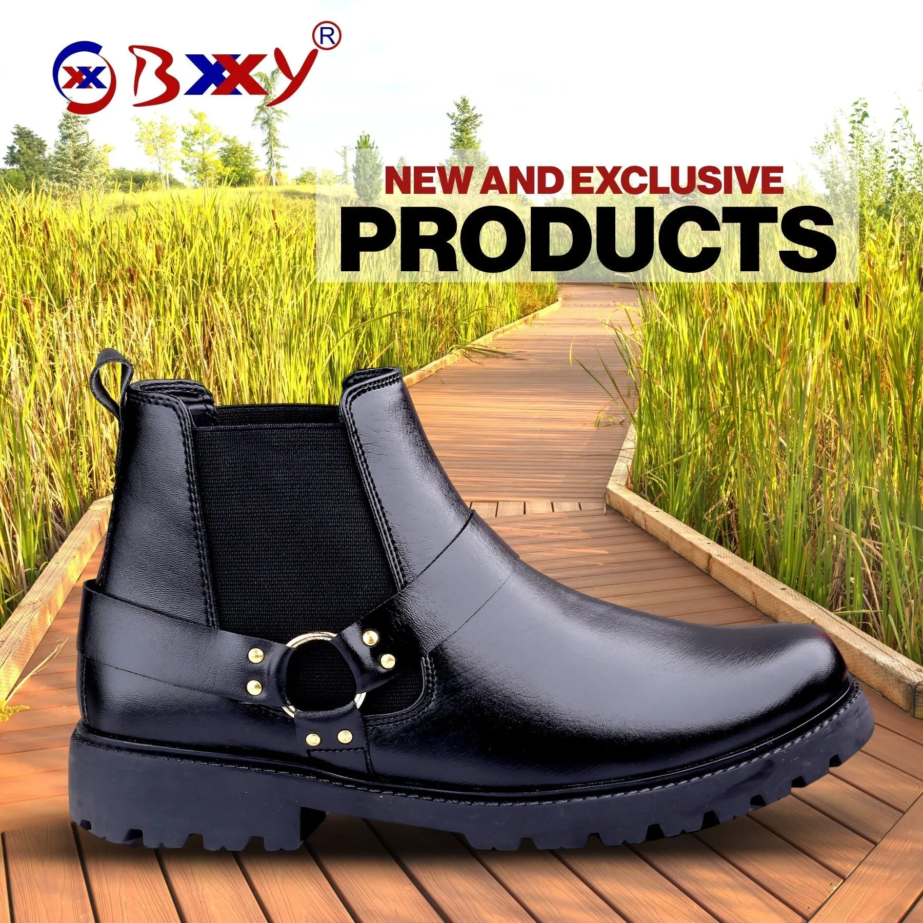 Bxxy's Men's Casual Chelsea Boots