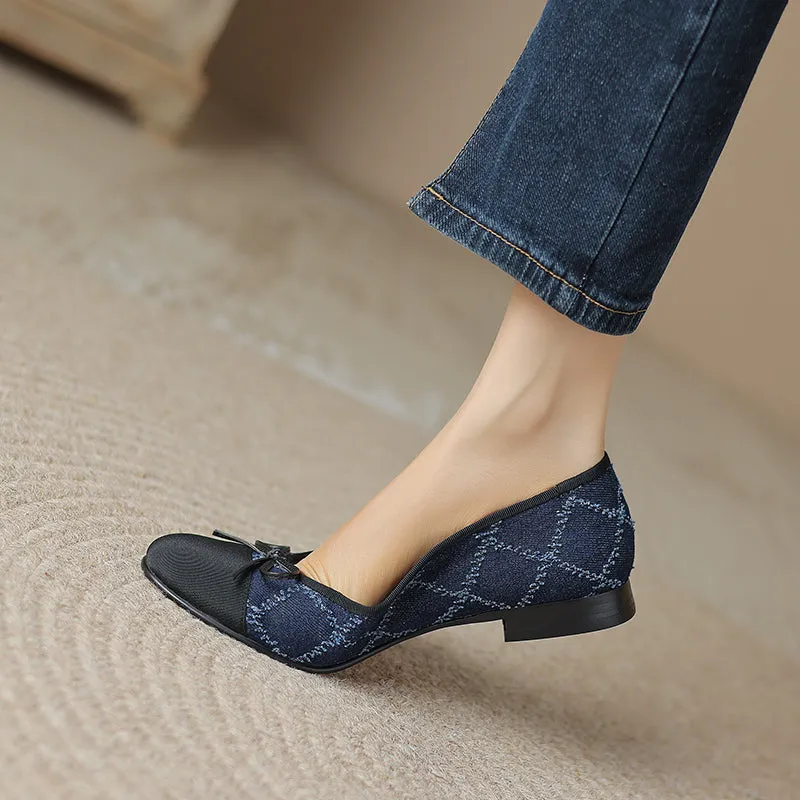 Cap Toe Ballet Flat