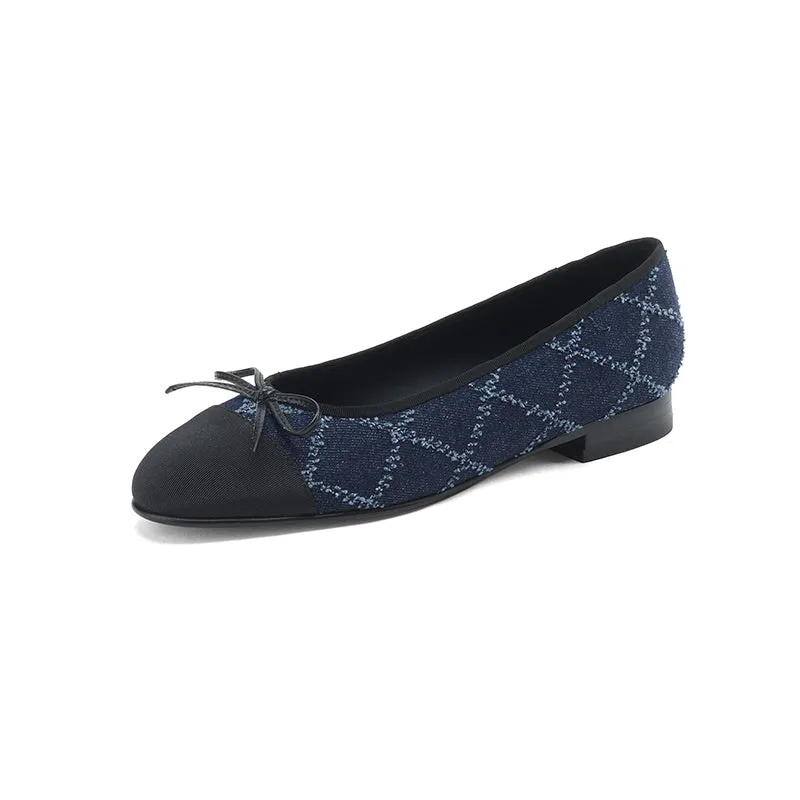 Cap Toe Ballet Flat