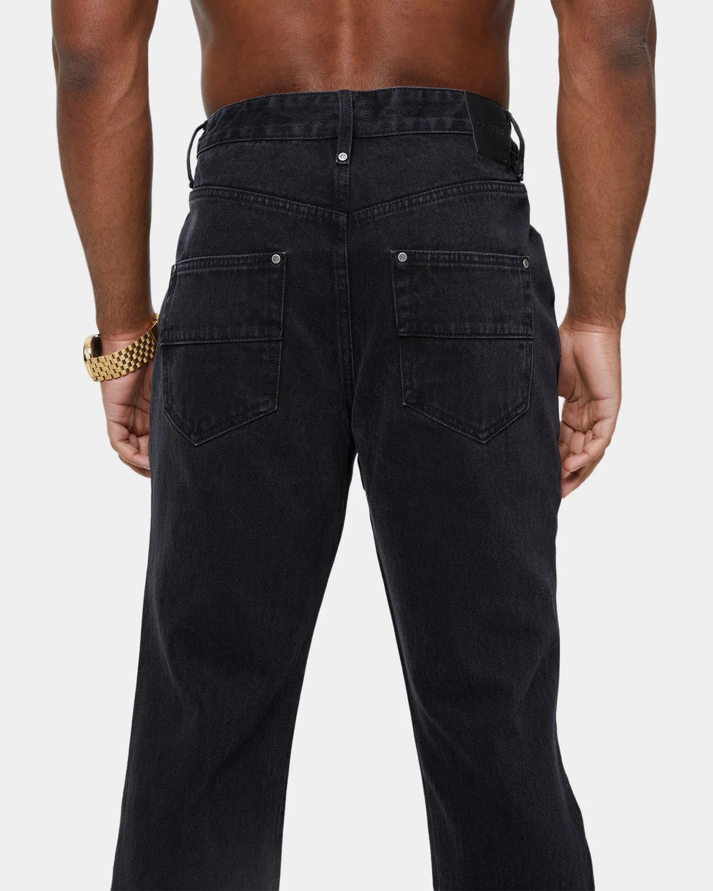 Carre Eclater Slim Jeans Washed Black