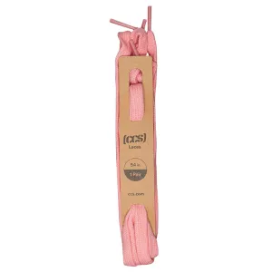 CCS Flat Lace Shoelaces - Light Pink - 54"