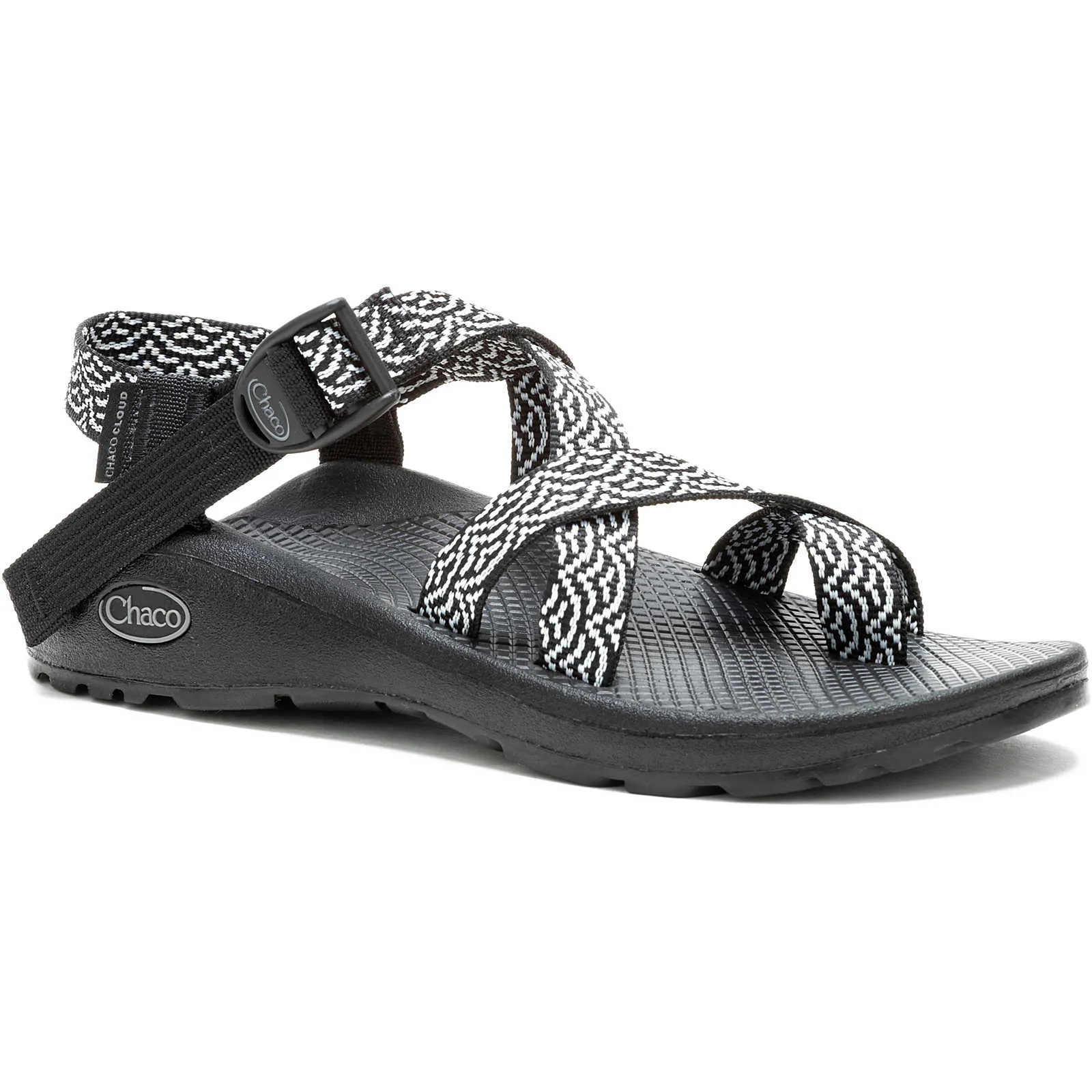 'Chaco' Women's Z/Cloud 2 Sandal - Bloop Black / White