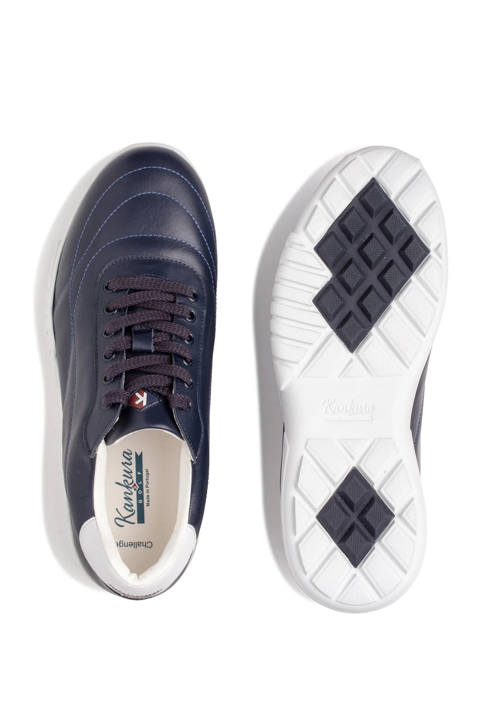 Challenge 08  Blue|White  Men's Golf Shoes   CH008 02