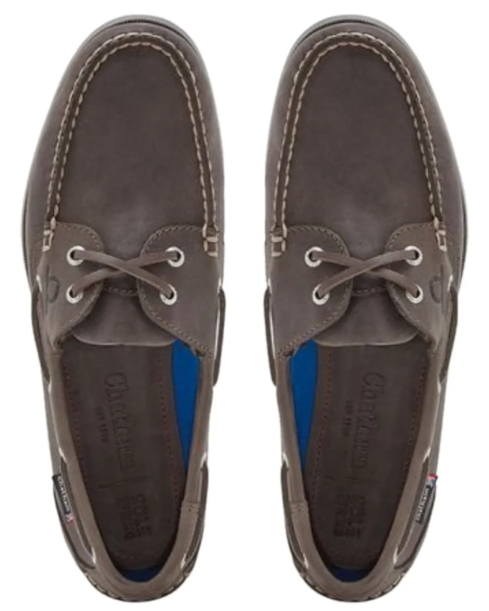 Chatham Mens The Deck II G2 Premium Leather Boat Shoes