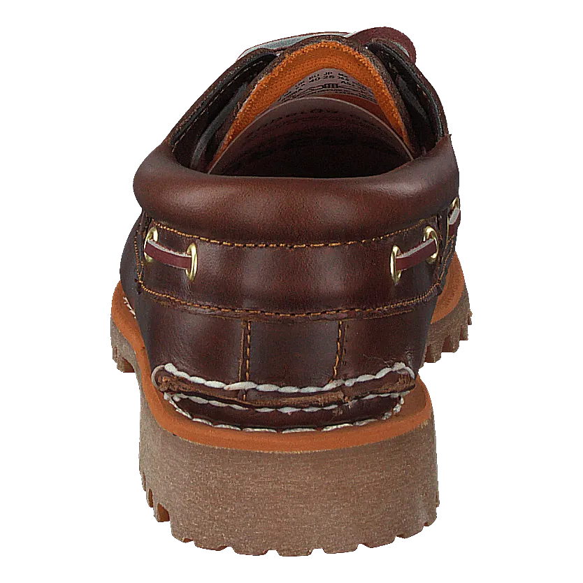 Classic 3 Eye Lug Md Brown Full Grain