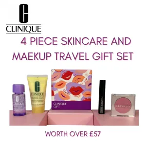 Clinique 4-Piece Travel Gift Set