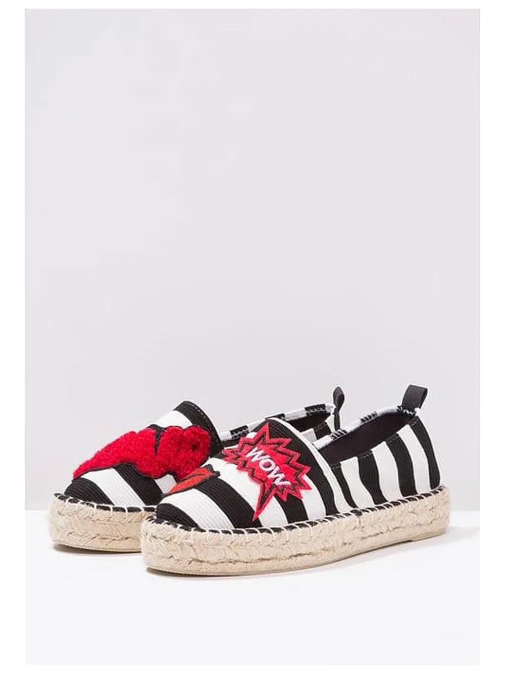 Colors Of California Espadrilles White black