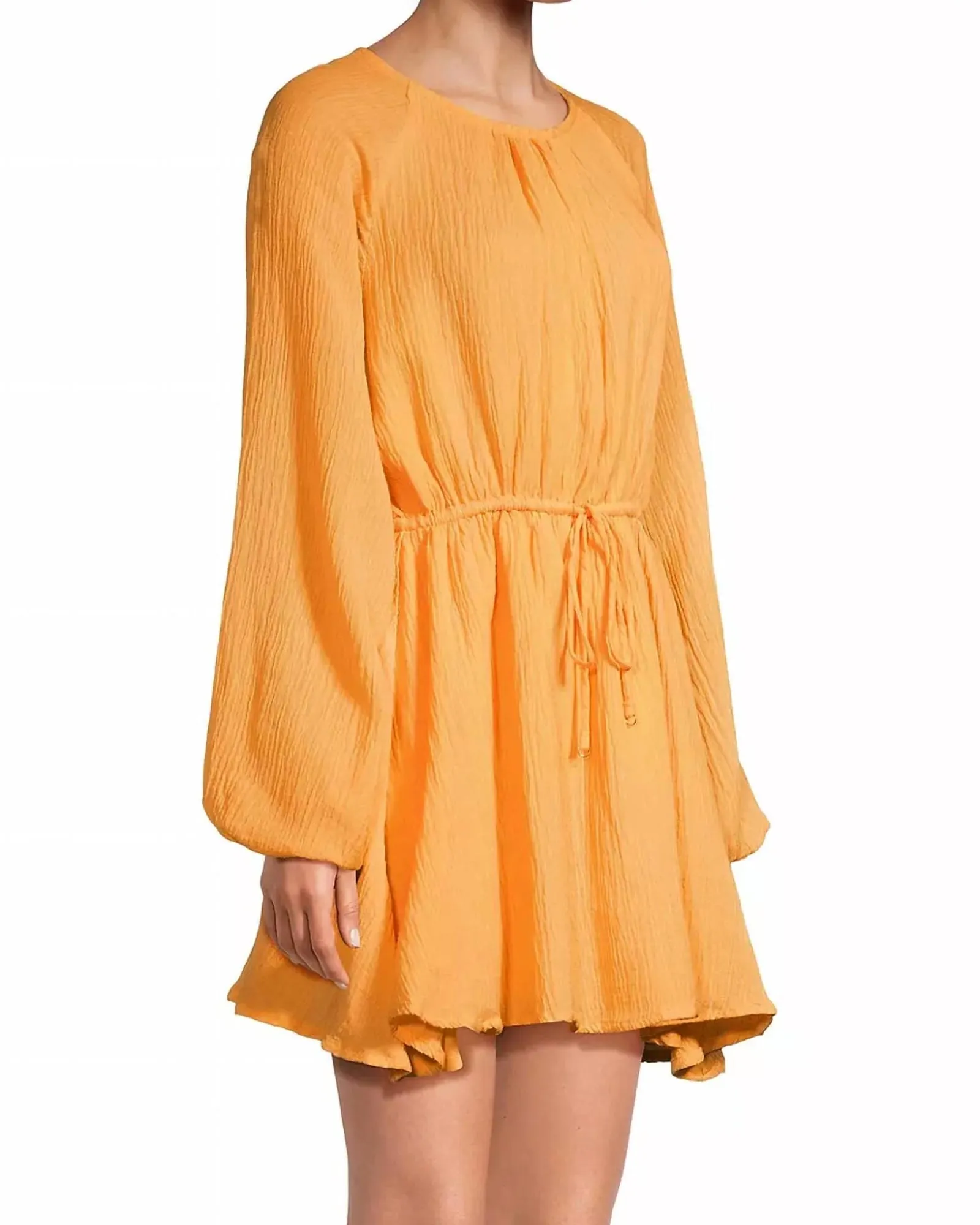 Constance Mini Dress in Saffron | Saffron