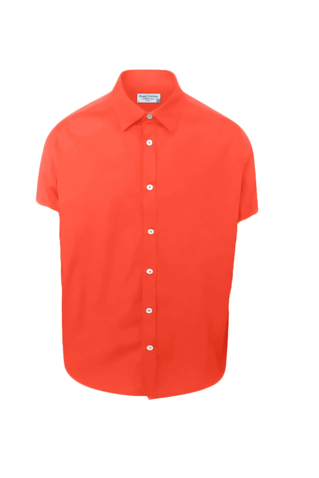 Cotton Basic Short Sleeved Shirt