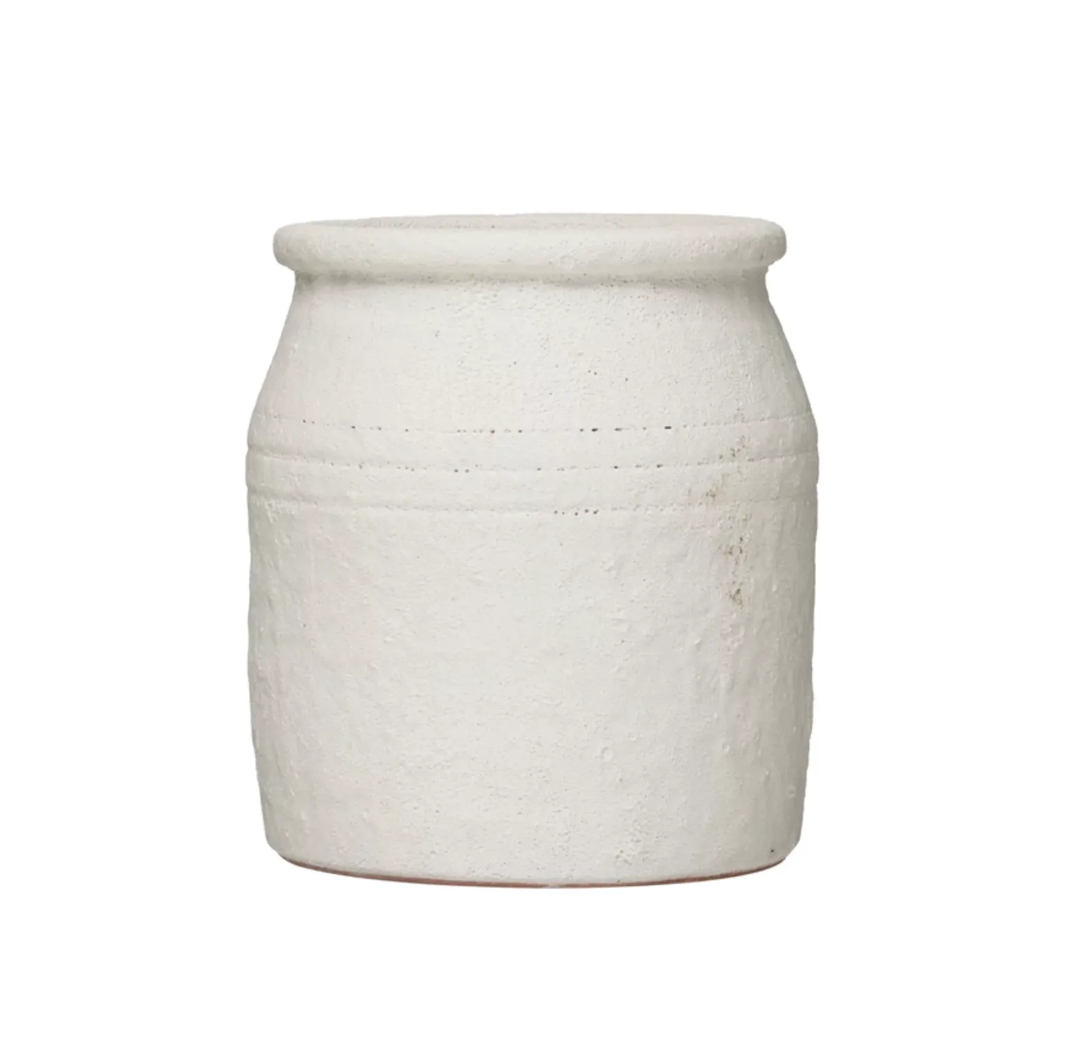 Cream Terracotta Crock